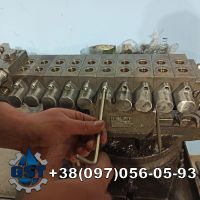 Ремонт гидрораспределителя Komptech