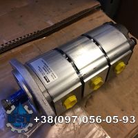 Ремонт шестеренного насоса Komptech