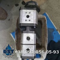 Ремонт шестеренного насоса  Menzi Muck